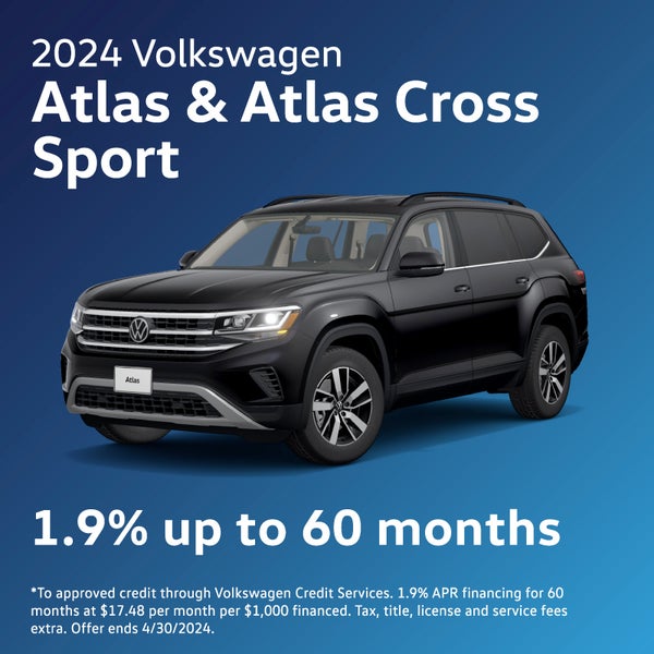2024 Volkswagen Atlas & Atlas Cross Sport
